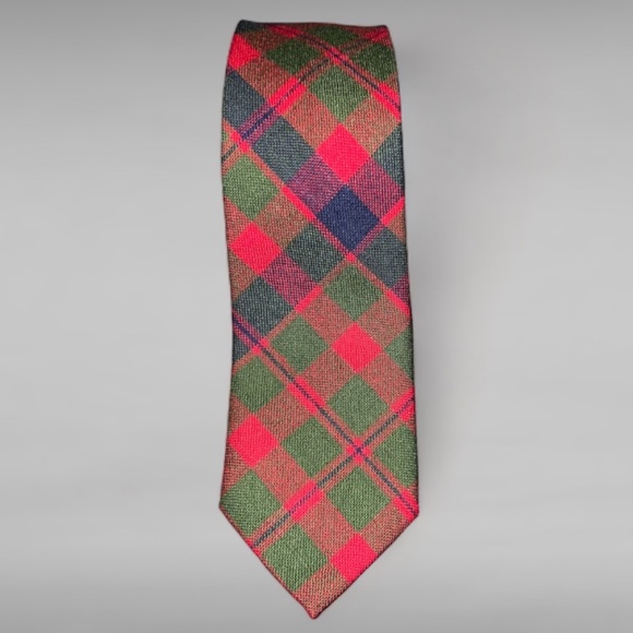 Rodlinoch Scottish Tartan 100% New Wool Tie - City of Glasgow - Picture 1 of 6